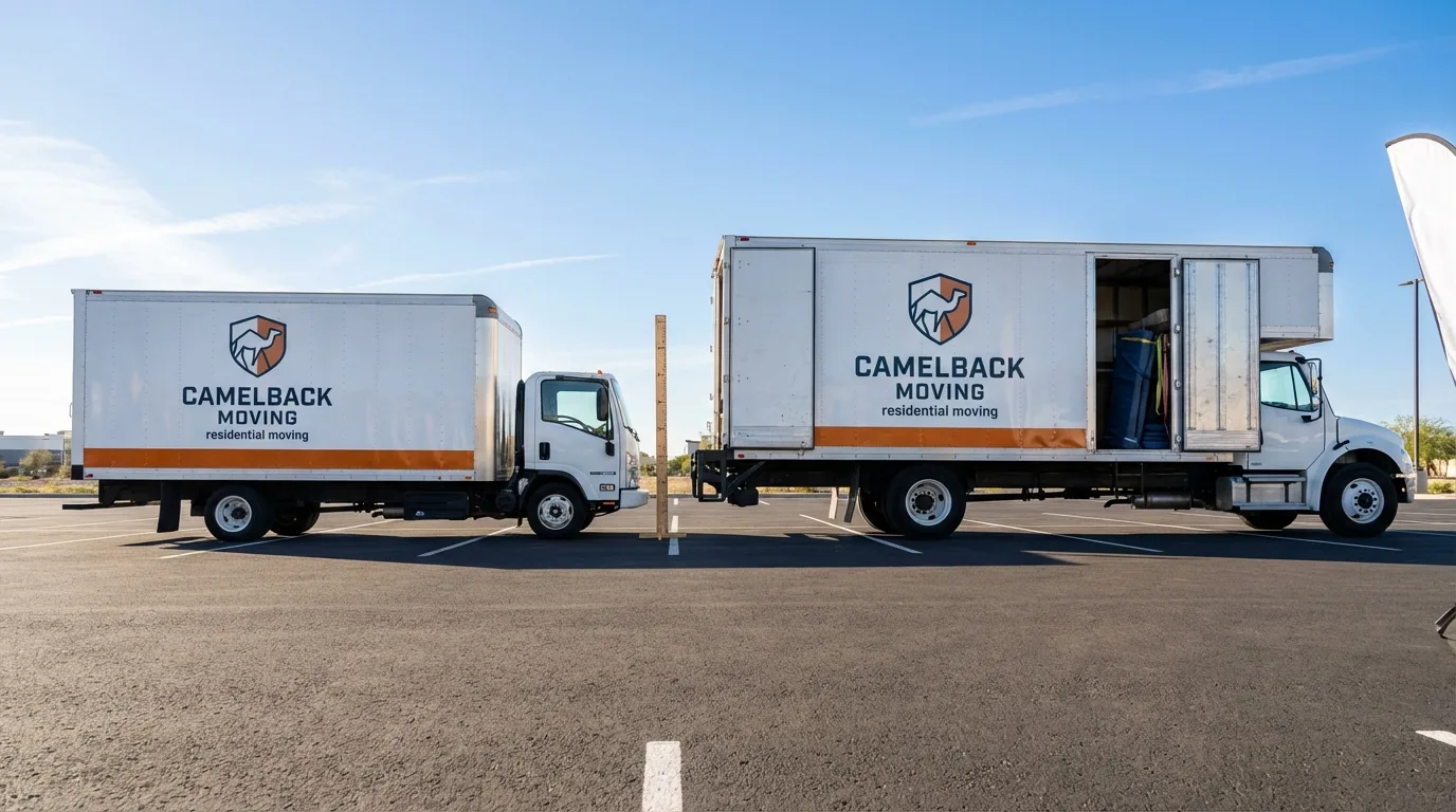 Moving truck size capacity guide in Wyoming